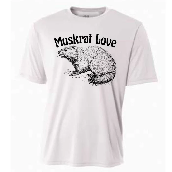 Muskrat Love Cute And Funny Unusual Family Pet Cooling Performance Crew T-Shirt