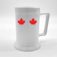 Maple Leaf Canada Day Canadian Flag Beer Stein