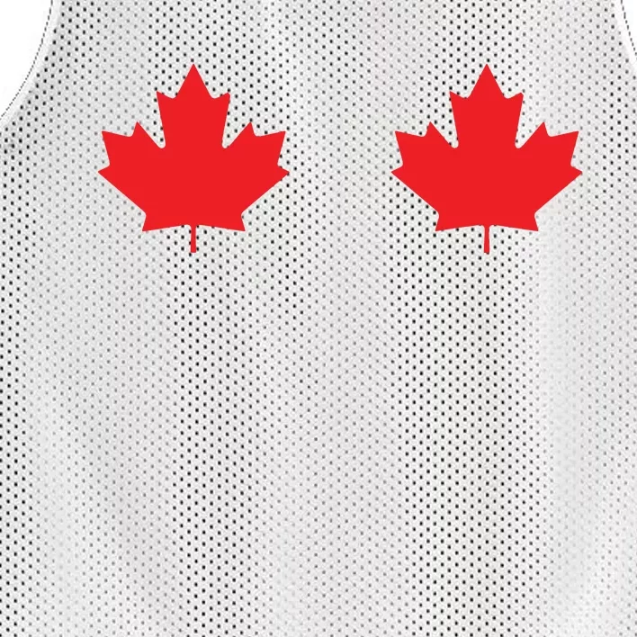 Maple Leaf Canada Day Canadian Flag Mesh Reversible Basketball Jersey Tank