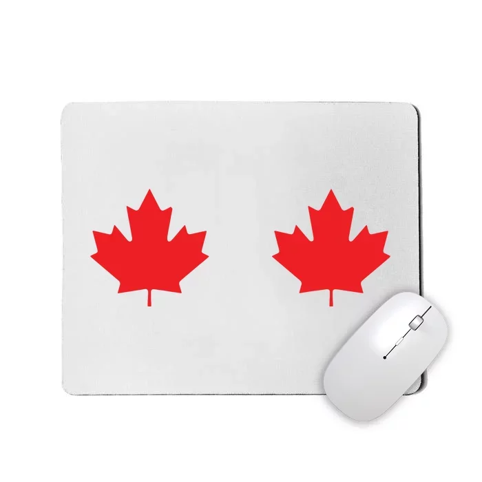 Maple Leaf Canada Day Canadian Flag Mousepad