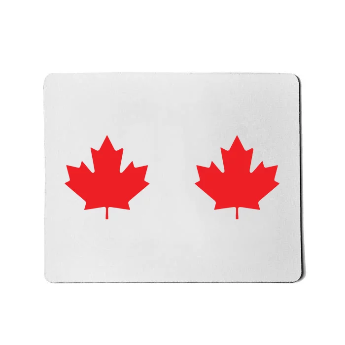 Maple Leaf Canada Day Canadian Flag Mousepad