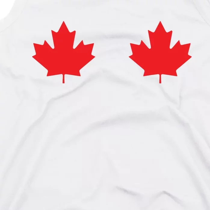 Maple Leaf Canada Day Canadian Flag Tank Top