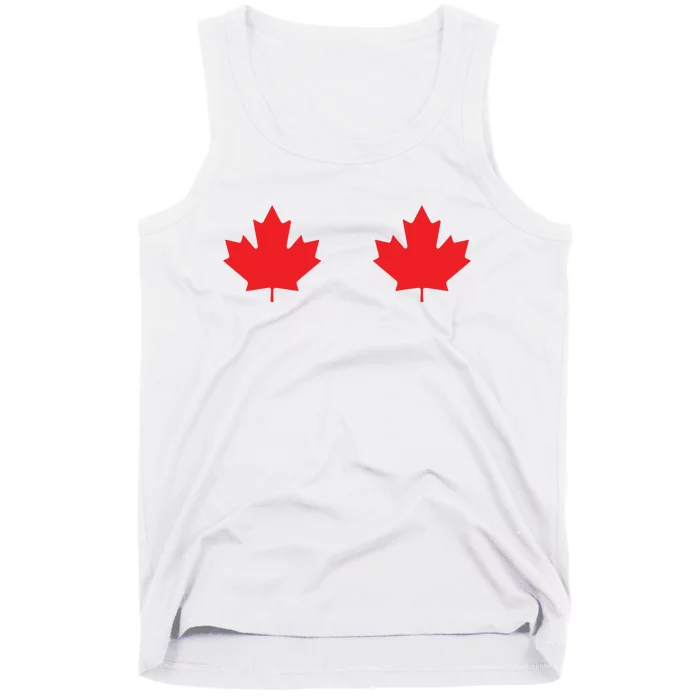 Maple Leaf Canada Day Canadian Flag Tank Top