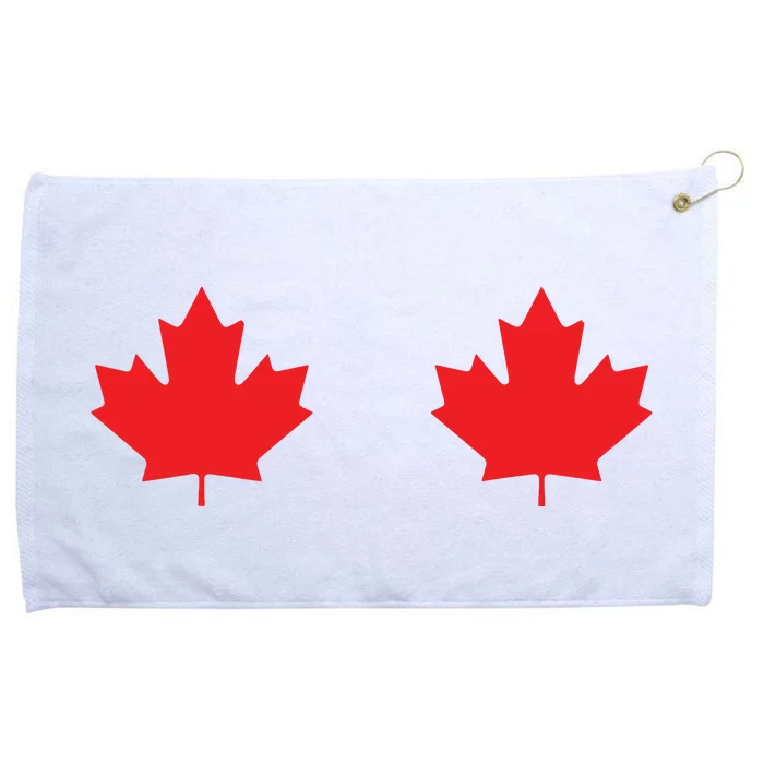 Maple Leaf Canada Day Canadian Flag Grommeted Golf Towel