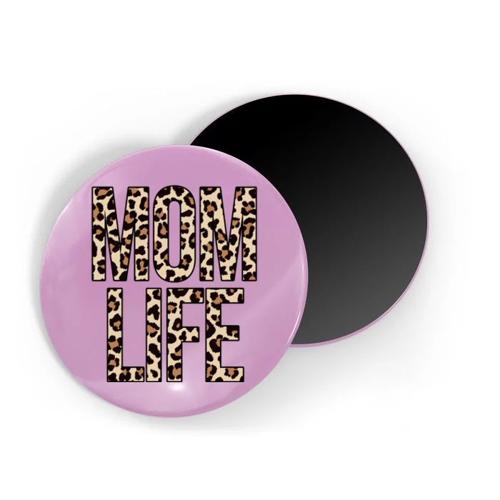 Mom Life Cheetah Print Cute Mother's Day Gift Magnet