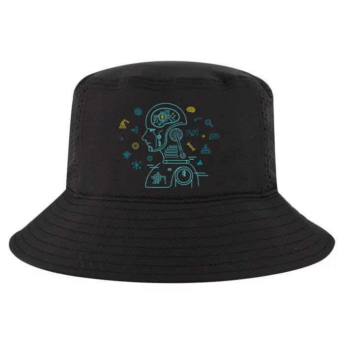 Machine Learning Data Learning Computer Science AI Program Cool Comfort Performance Bucket Hat