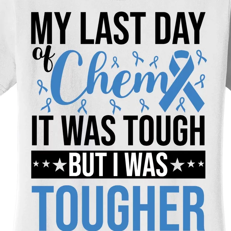 My Last Day Of Chemo Colon_black Women's T-Shirt