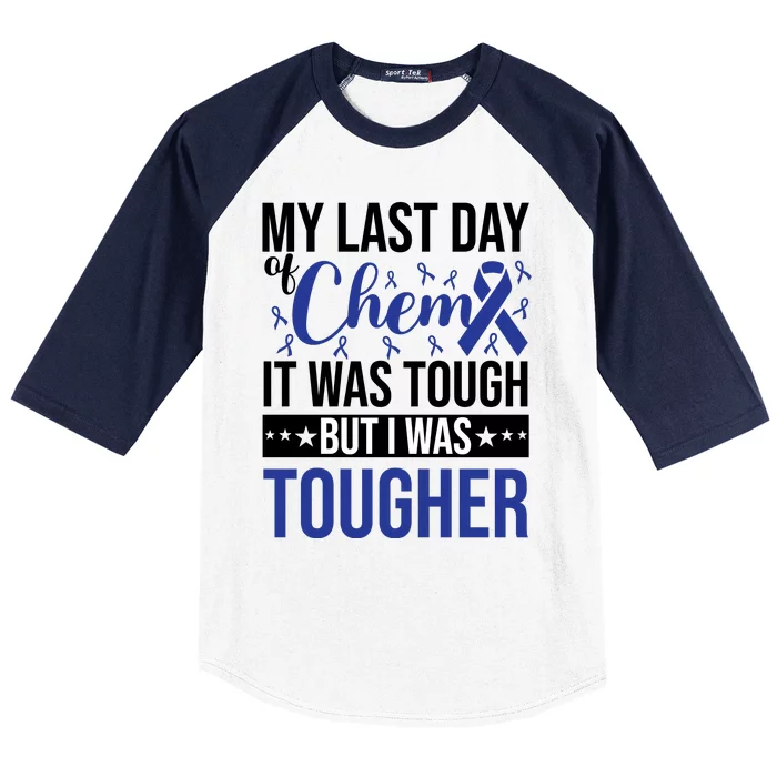 My Last Day Of Chemo Colon_dark Blue_black Baseball Sleeve Shirt