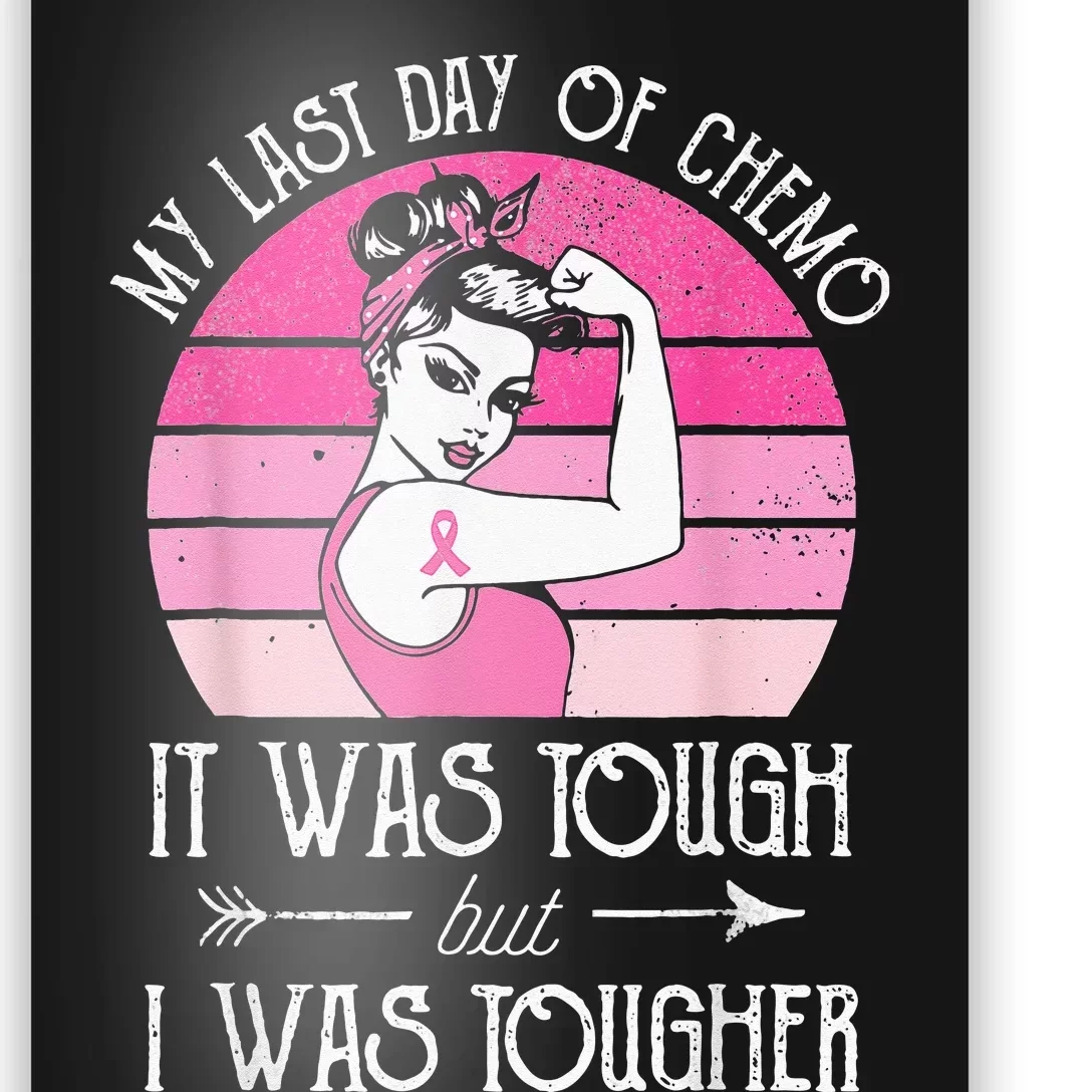 My Last Day Of Chemo Breast Cancer Chemotherapy Survivor Poster