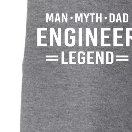 Myth Legend Dad Engineer Meaningful Gift Doggie 3-End Fleece Hoodie