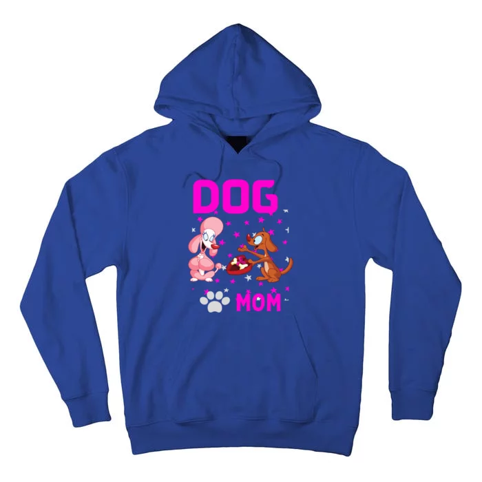 Mom Loves Dogs Mothers Day Canine Working Rescue Toy Gift Tall Hoodie