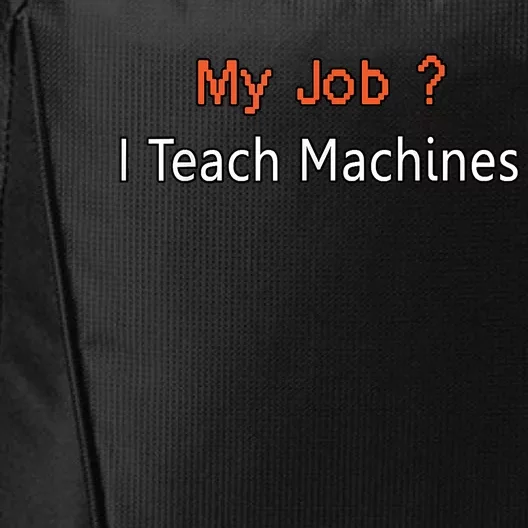 Machine Learning , Data Science, Job, Engineer, Math City Backpack