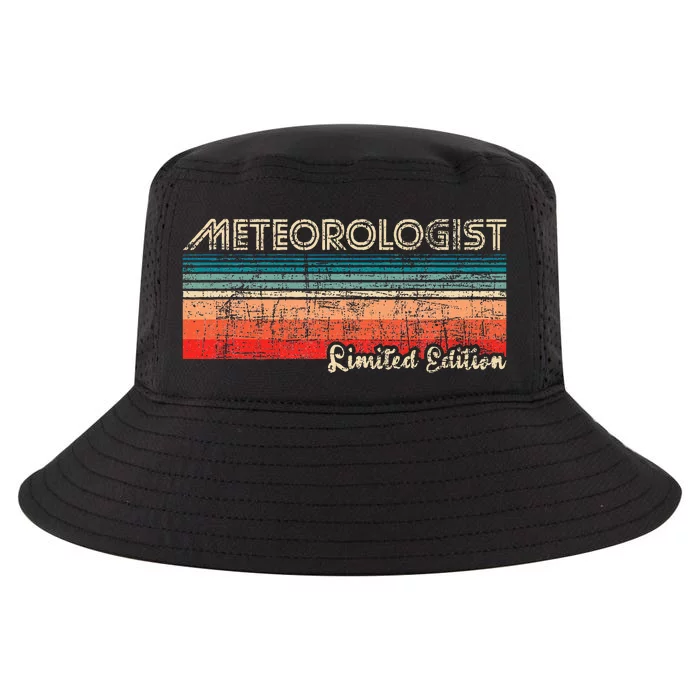 Meteorologist Limited Edition Retro Weather Meteorology Cool Comfort Performance Bucket Hat