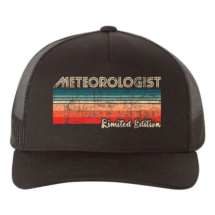 Meteorologist Limited Edition Retro Weather Meteorology Yupoong Adult 5-Panel Trucker Hat