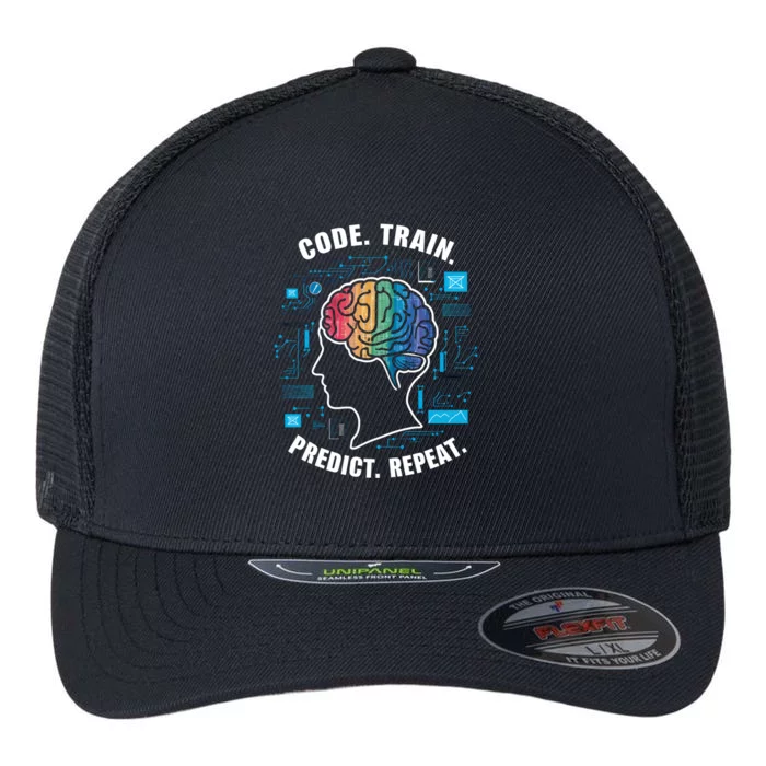 Machine Learning Engineer Artificial Intelligence Flexfit Unipanel Trucker Cap