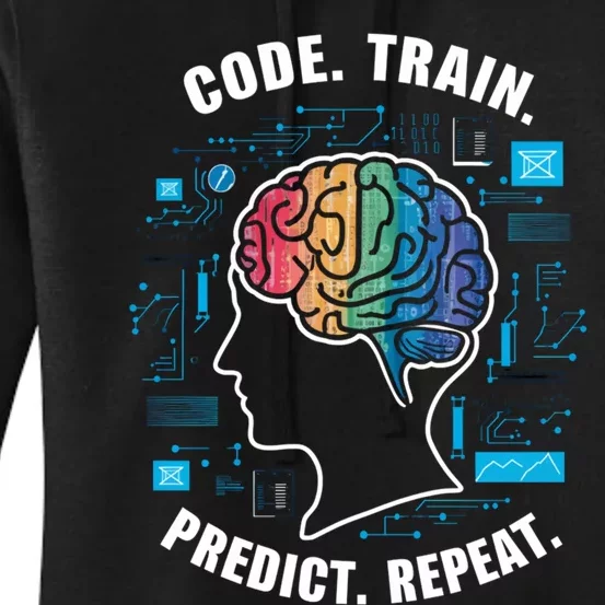 Machine Learning Engineer Artificial Intelligence Women's Pullover Hoodie