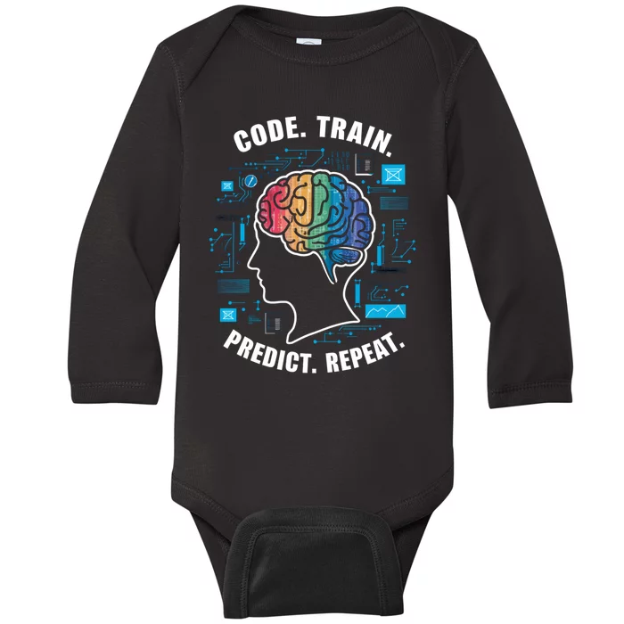 Machine Learning Engineer Artificial Intelligence Baby Long Sleeve Bodysuit