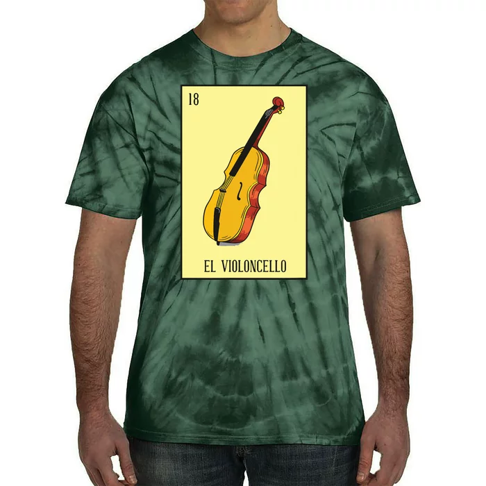 Mexican Lottery El Violoncello The Violin Game Of Mexico Tie-Dye T-Shirt