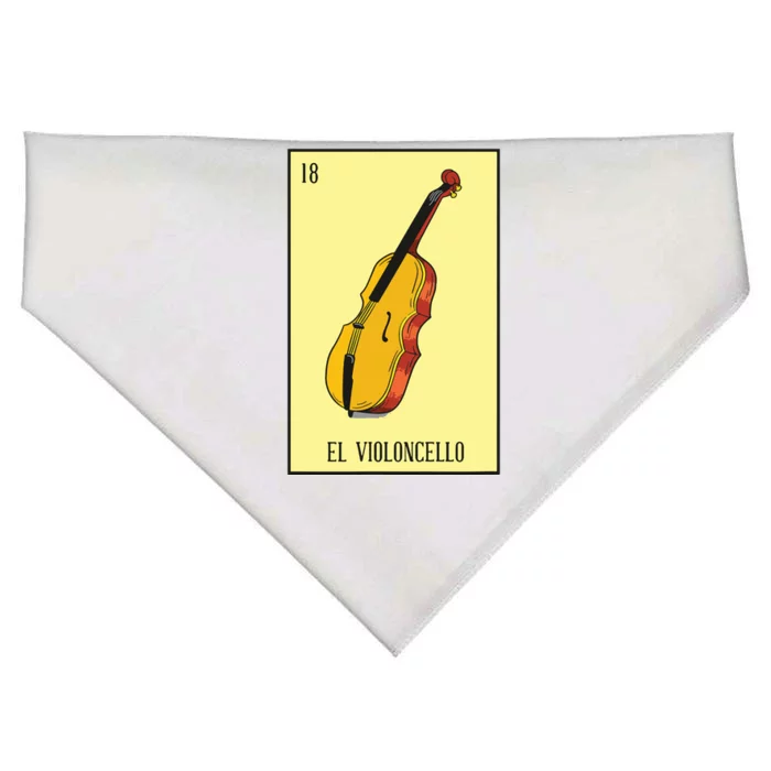 Mexican Lottery El Violoncello The Violin Game Of Mexico USA-Made Doggie Bandana