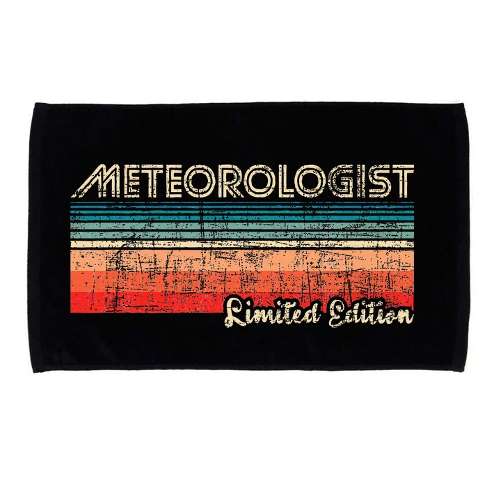 Meteorologist Limited Edition Retro Weather Meteorology Microfiber Hand Towel