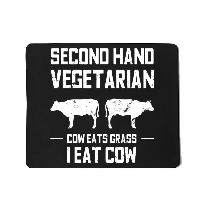 Meat Lover Funny Ketogenic Carnivore Beef Love Mousepad