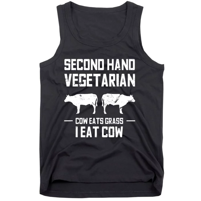 Meat Lover Funny Ketogenic Carnivore Beef Love Tank Top