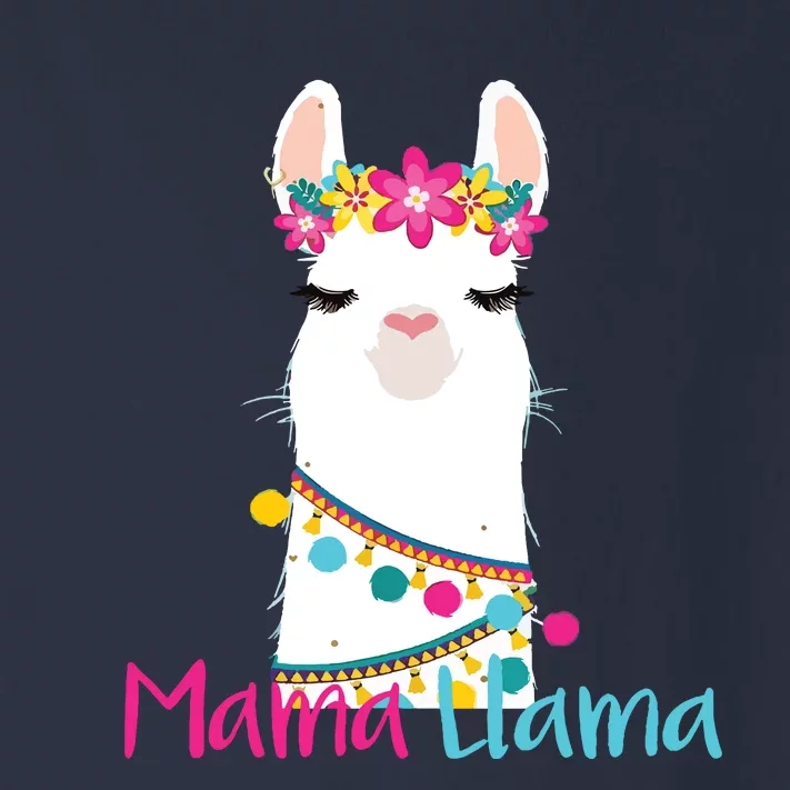 Mama Llama Funny Mothers Day Women Mom Birthday Toddler Long Sleeve Shirt