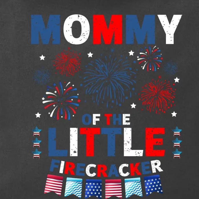 MommyS Little Firecracker July 4th Celebration Zip Tote Bag