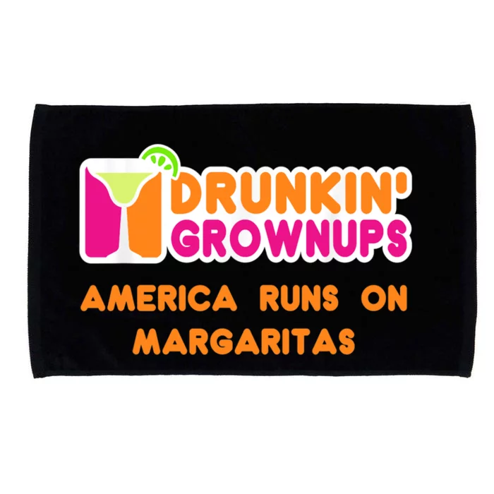 Margaritas Ladies Funny Drunkin Grownups Drinking Microfiber Hand Towel