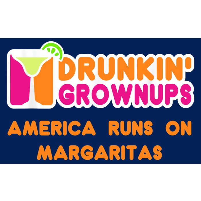 Margaritas Ladies Funny Drunkin Grownups Drinking Bumper Sticker