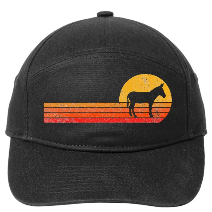 Mule Lover Funny Mule 7-Panel Snapback Hat