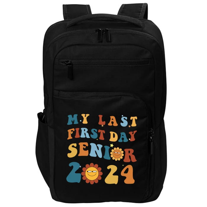 My Last First Day Senior Back To School 2024 1 Impact Tech Backpack