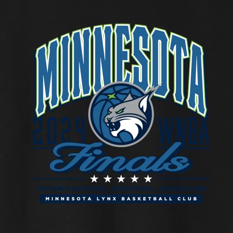 Minnesota Lynx Finals 24 In The Spotlight Women's Crop Top Tee