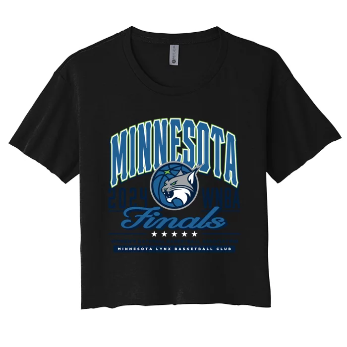 Minnesota Lynx Finals 24 In The Spotlight Women's Crop Top Tee