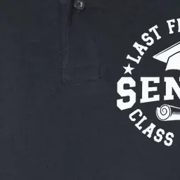 My Last First Day Senior Back To School Class Of 2024 Softstyle Adult Sport Polo