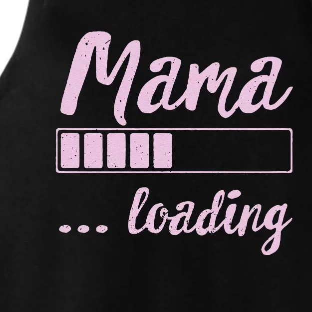 Mama Loading Future Mom Funny New Mommy Mother Soon To Be Ladies Tri-Blend Wicking Tank