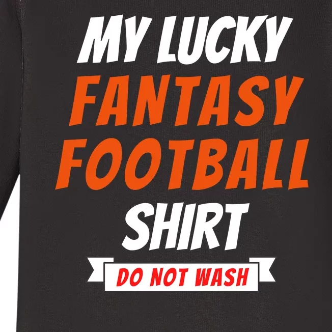 My Lucky Fantasy Football, Novelty, Fantasy Football Champ Baby Long Sleeve Bodysuit