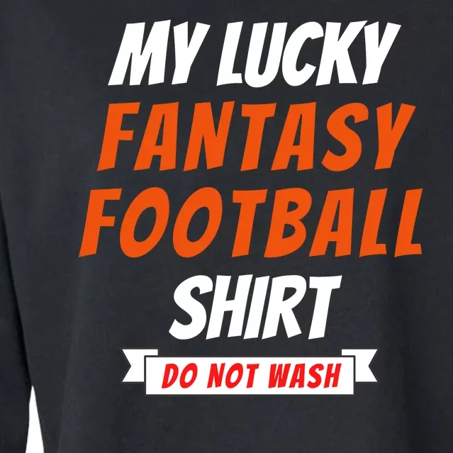 My Lucky Fantasy Football, Novelty, Fantasy Football Champ Cropped Pullover Crew