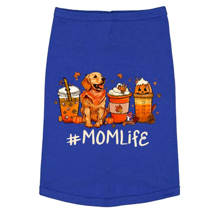 Mom Life Fall Coffee Thanksgiving Pumpkin Autumn Dog Lover Gift Doggie Tank