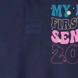 My Last First Day Senior 2025 Daisy Back To School Softstyle Adult Sport Polo