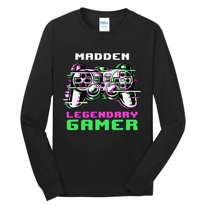 Madden Legendary Gamer Personalized Tall Long Sleeve T-Shirt