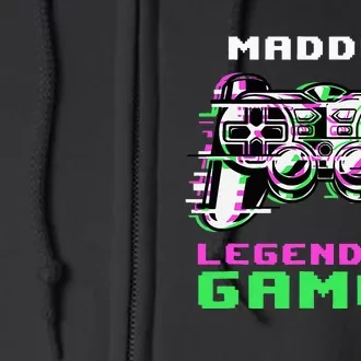 Madden Legendary Gamer Personalized Full Zip Hoodie