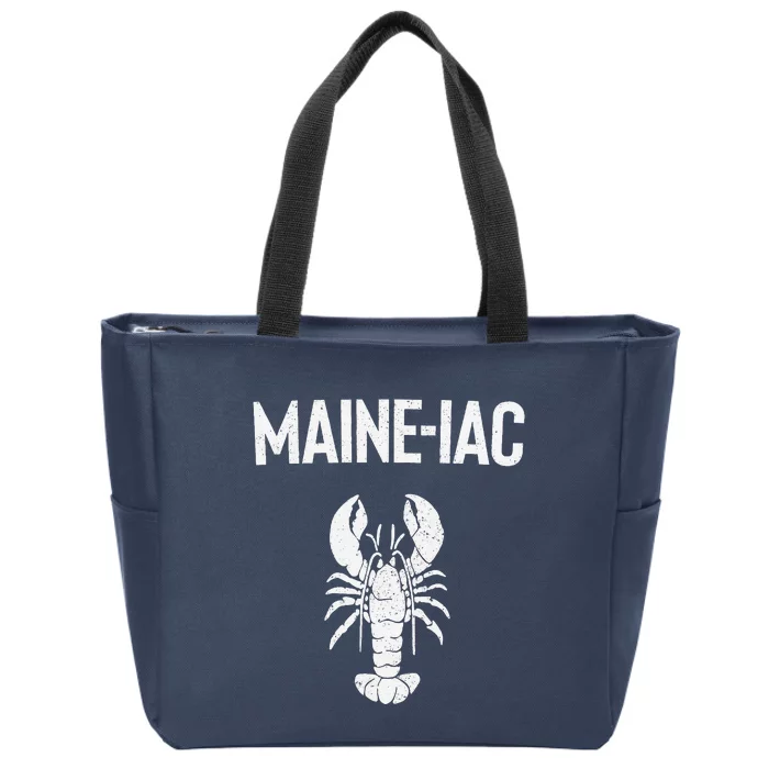 Maine Lobster Gift Lobster Fishing Trip Lobstering Fisherman Zip Tote Bag