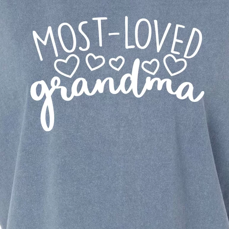 Most Loved Grandma Garment-Dyed Women's Muscle Tee