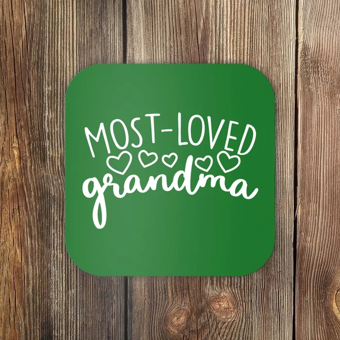 Most Loved Grandma Coaster