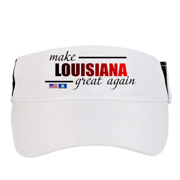 Make Louisiana Great Again Adult Drive Performance Visor