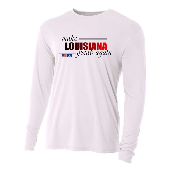 Make Louisiana Great Again Cooling Performance Long Sleeve Crew