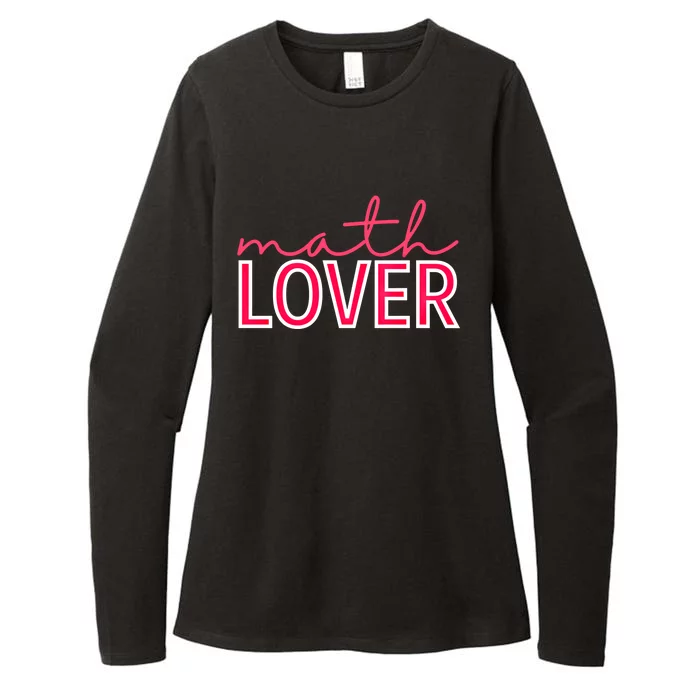 Math Lover Great Gift Valentine's Day For Teachers Gift Womens CVC Long Sleeve Shirt