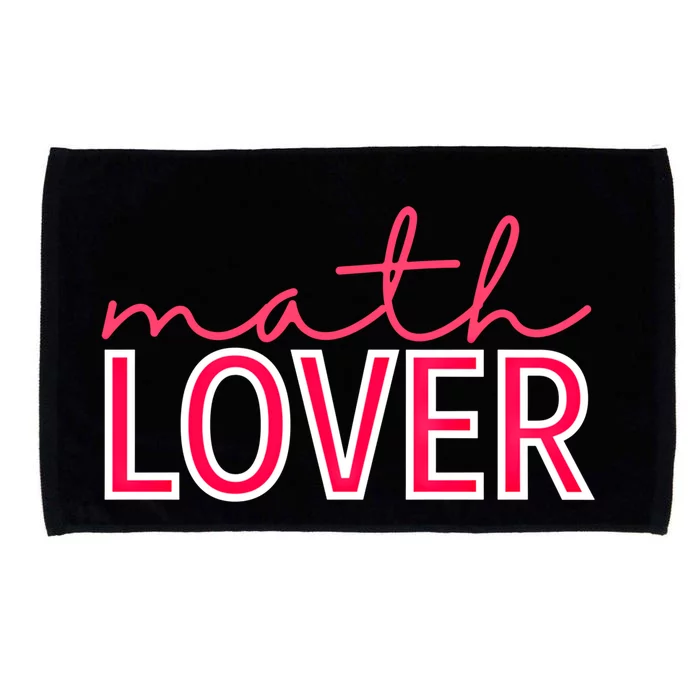 Math Lover Great Gift Valentine's Day For Teachers Gift Microfiber Hand Towel