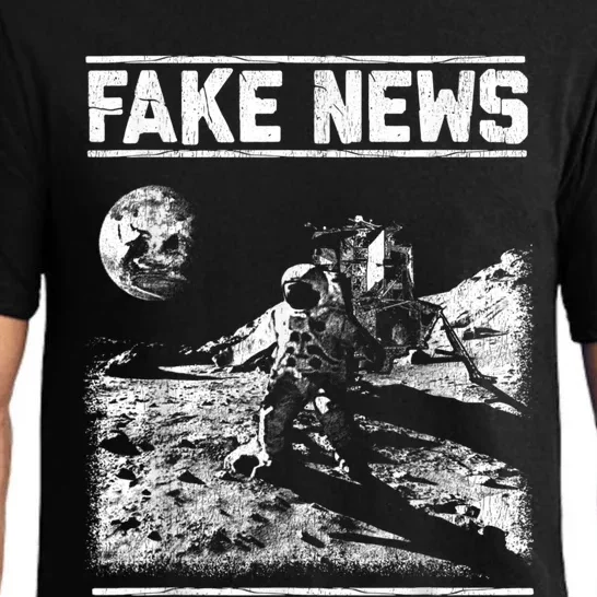 Moon Landing Hoax Apollo 11 1969 Conspiracy Theory Fake News Pajama Set